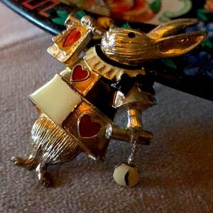 Alice In Wonderland Rabbit Pin